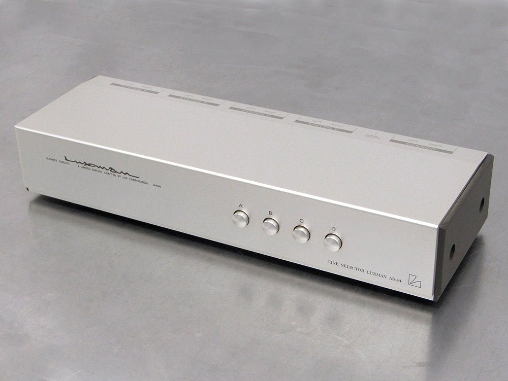 LUXMAN ラックスマン コアキシャルラインセレクター AS - 44 4系統 - 安心保証・業界最安値の販売 福助